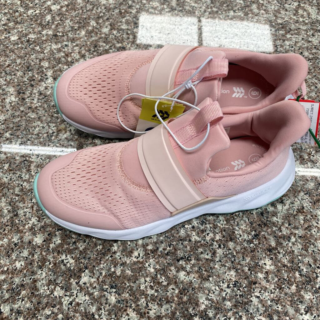 WOMENS ALL IN MOTION LT MAUVE SHOES 6 NWT