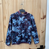BOYS UNDER ARMOUR HOODIE BLUE/PURPLE/BLK YXL 14
