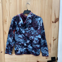 BOYS UNDER ARMOUR HOODIE BLUE/PURPLE/BLK YXL 14