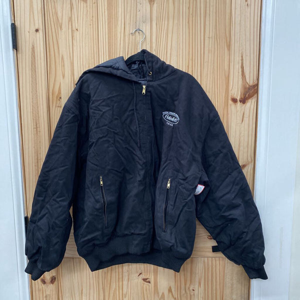 MENS TRI-MOUNTAIN BLK JACKET 2XL