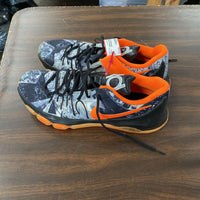 MENS KD NIKE SHOES ORANGE/WHITE/BLK 13