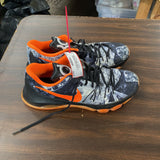 MENS KD NIKE SHOES ORANGE/WHITE/BLK 13