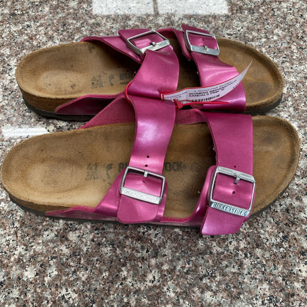 WOMENS BIRKENSTOCK SANDALS PINK 10