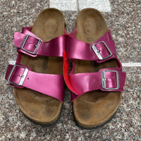 WOMENS BIRKENSTOCK SANDALS PINK 10