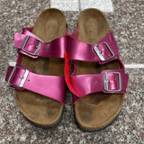 WOMENS BIRKENSTOCK SANDALS PINK 10