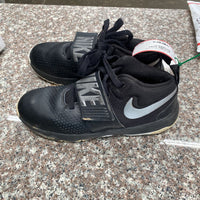 BOYS NIKE SHOES BLK/WHITE 6Y