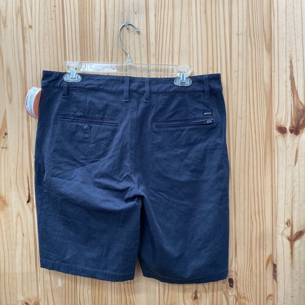 MENS RVCA NAVY BLUE SHORTS 33