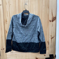BOYS NIKE HOODIE BLK/GREY XL 14