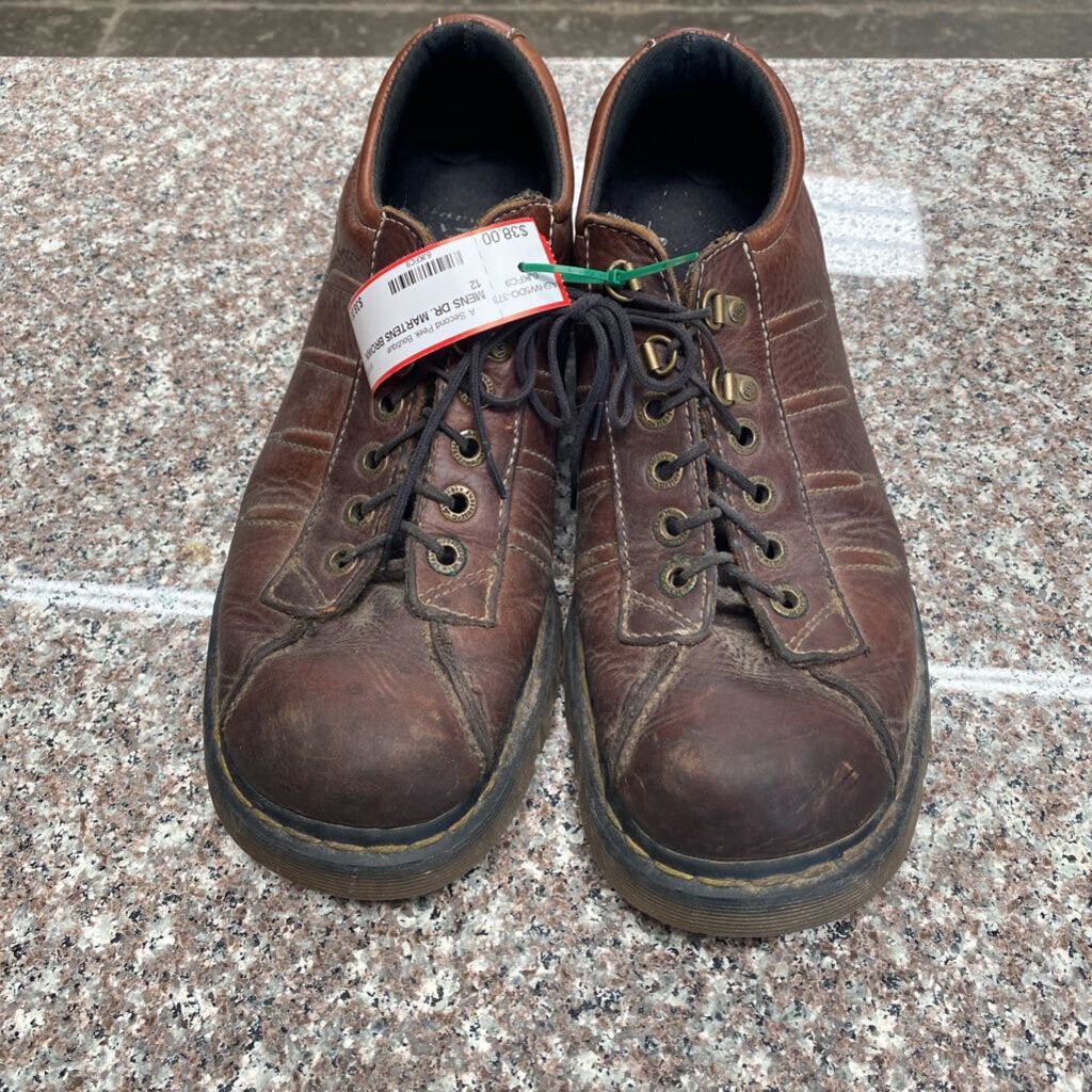 MENS DR. MARTENS BROWN 12