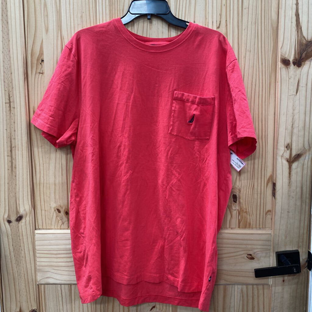 MENS NAUTICA SHIRT CORAL XXL