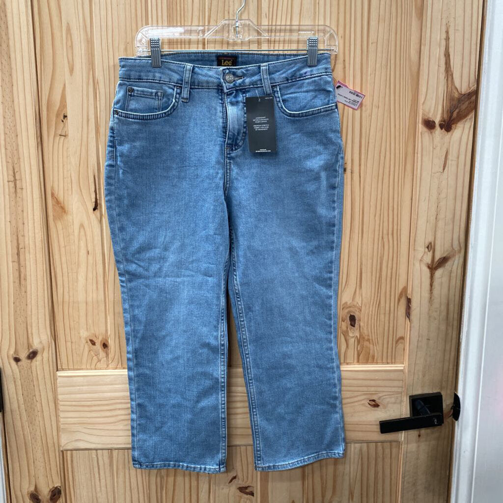 WOMENS LEE DENIM CAPRIS 6M NWT