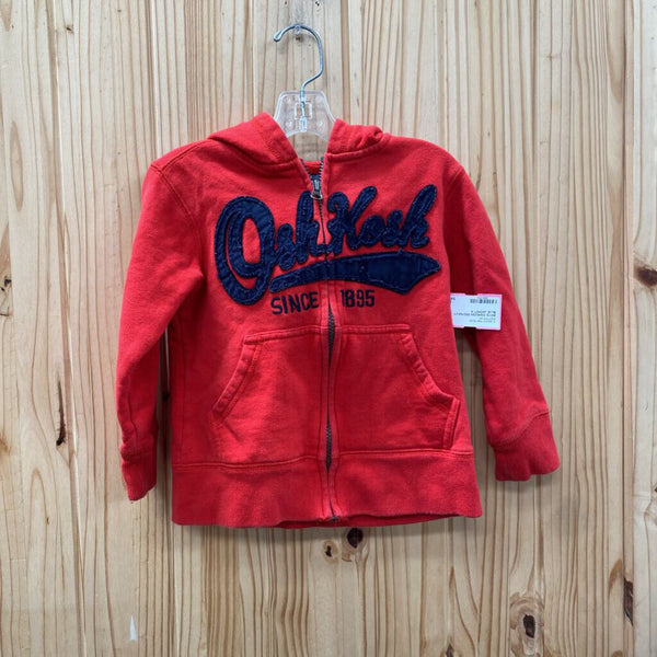 BOYS OSHKOSH RED/NAVY BLUE JACKET 4