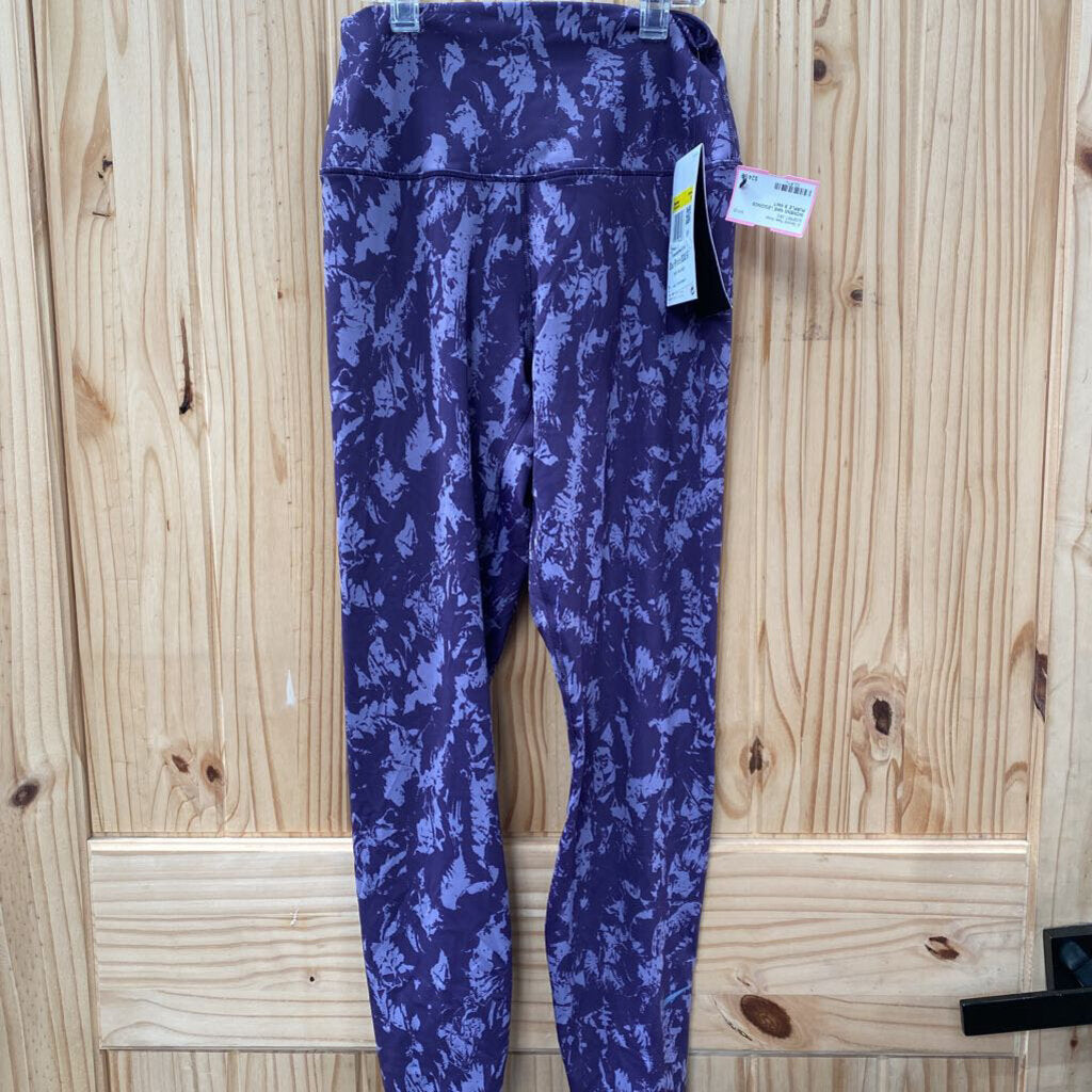 WOMENS NIKE LEGGINGS PURPLE S NWT