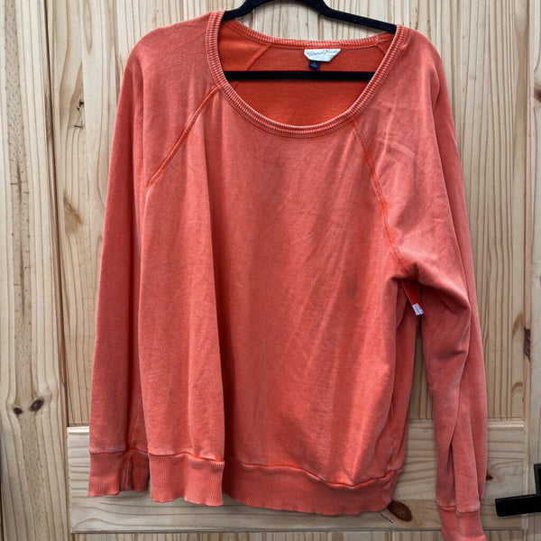 WOMENS UNIVERSAL THREAD ORANGE SWEATSHIRT XL