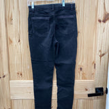 GIRLS EVSIE BLK DENIM JEANS 13/14