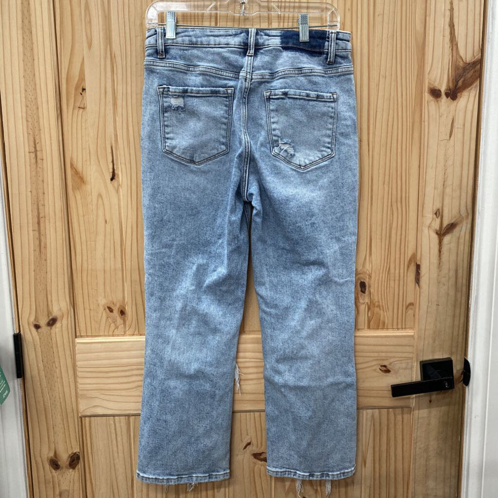 WOMENS LOVERVET LT DENIM DIST. JEANS 29