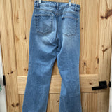 WOMENS H&M LT DENIM DIST. JEANS 6