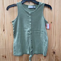 GIRLS PLACE SL OLIVE GREEN SHIRT 14