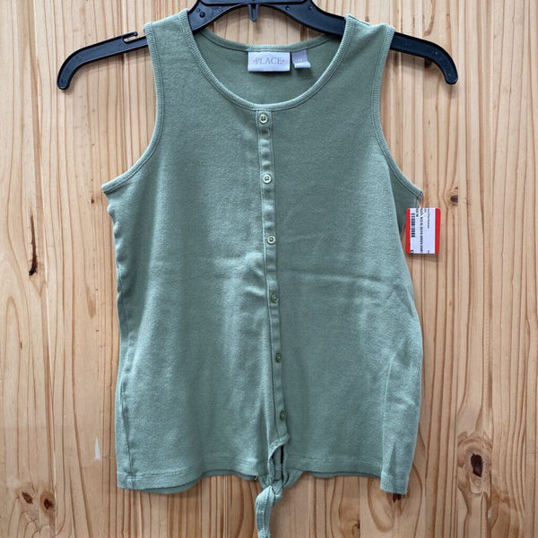 GIRLS PLACE SL OLIVE GREEN SHIRT 14