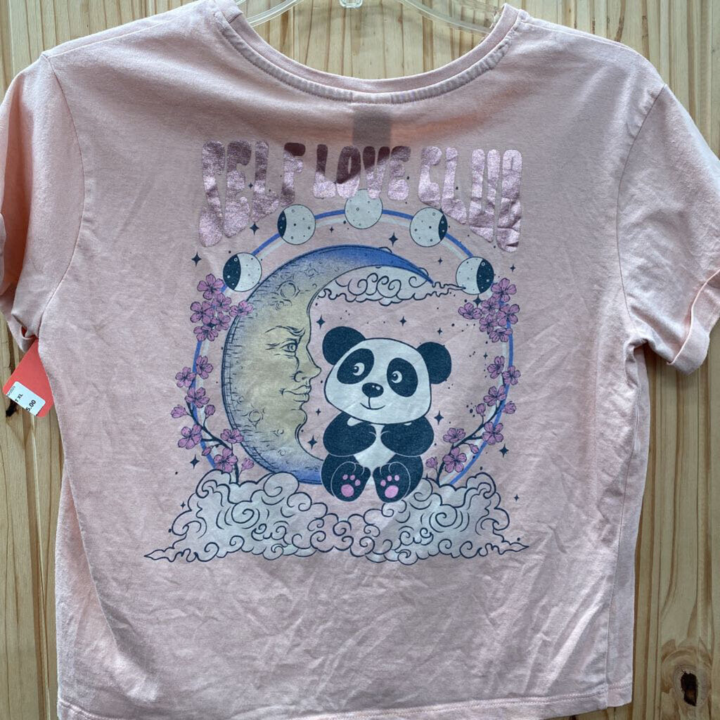 GIRLS SELF LOVE CLUB PEACH SHIRT XL 16