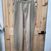 MENS HAGGAR TAN PANTS 38X32