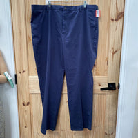 MENS GOODTHREADS NAVY BLUE SLACKS 42X30