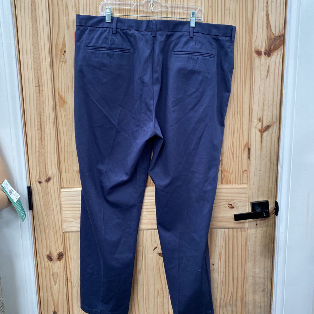 MENS GOODTHREADS NAVY BLUE SLACKS 42X30