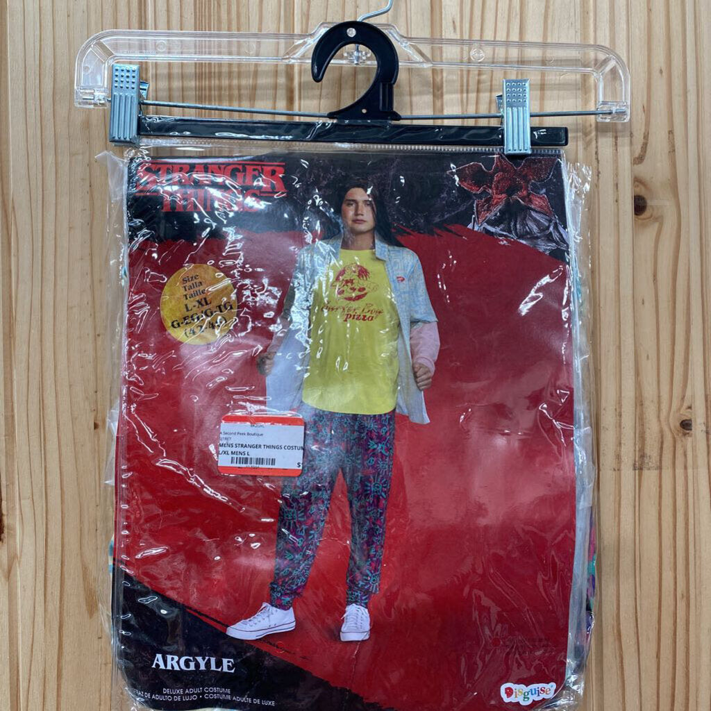 MENS STRANGER THINGS COSTUME L/XL