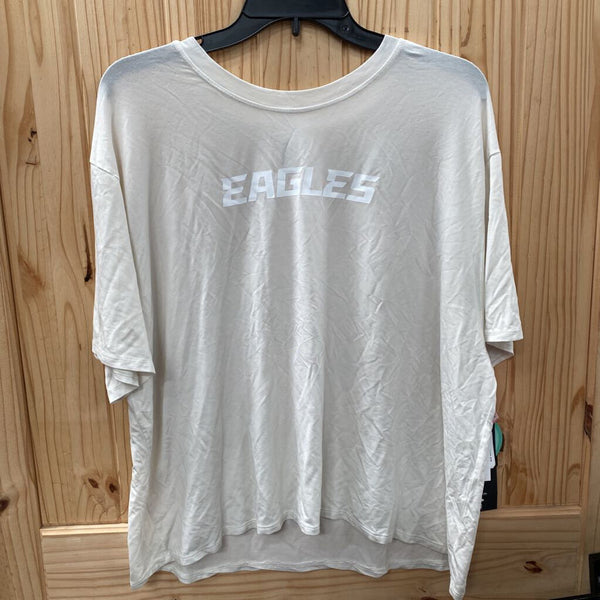 WOMENS EAGLE WHITE SHIRT XL NWT