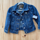 GIRLS LEVIS DENIM JACKET 4