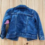 GIRLS LEVIS DENIM JACKET 4