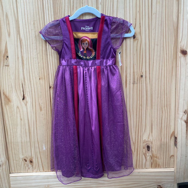 GIRLS FROZEN 2 DRESS PURPLE 2T