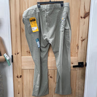 MENS CARHARTT LT TAN PANTS 4XL NWT