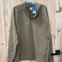 MENS VRST BROWN SPICE HEATHER PULLOVER XXL NWT