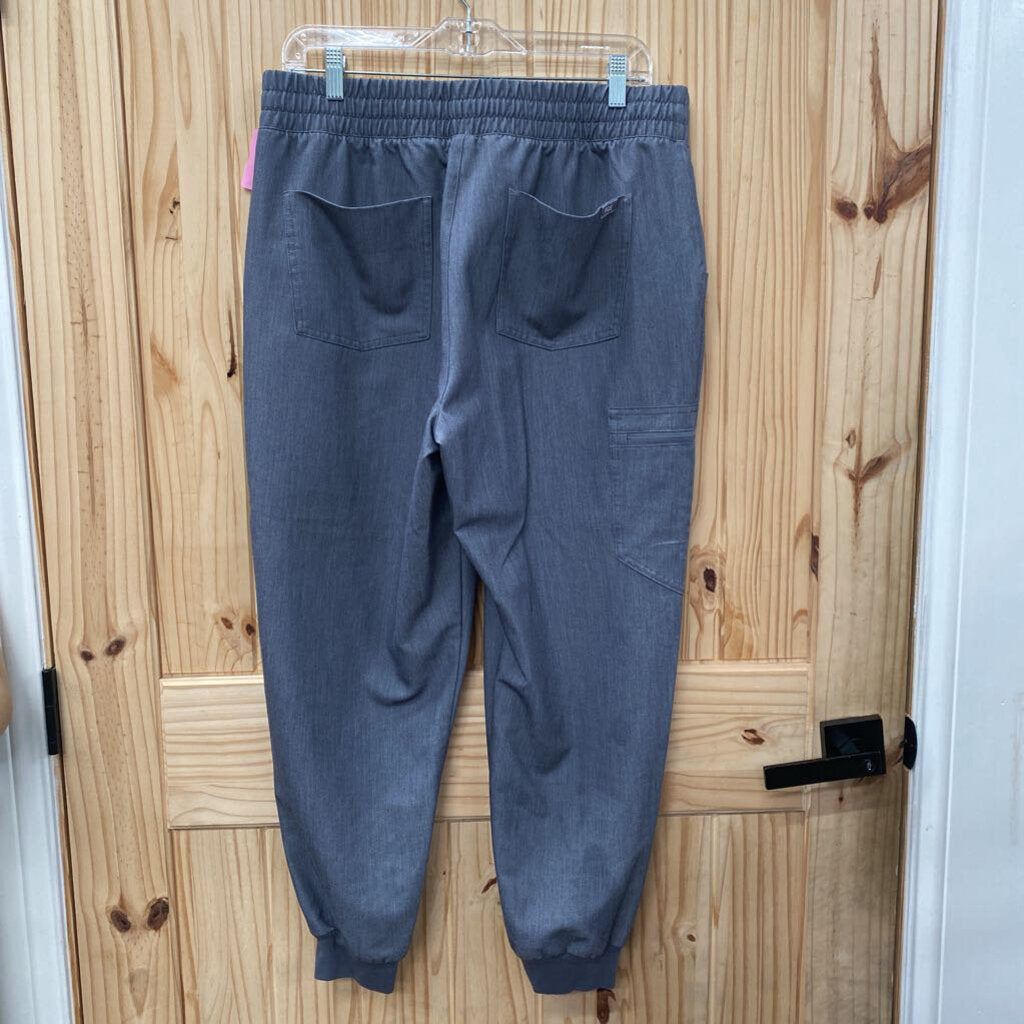 FIGS WOMENS SCRUB PANTS HEATHER GRAY LARGE (SPW)