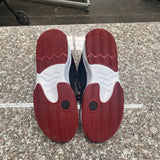 BOYS AIR JORDANS RED/WHITE/BLK 6Y LIKE NEW