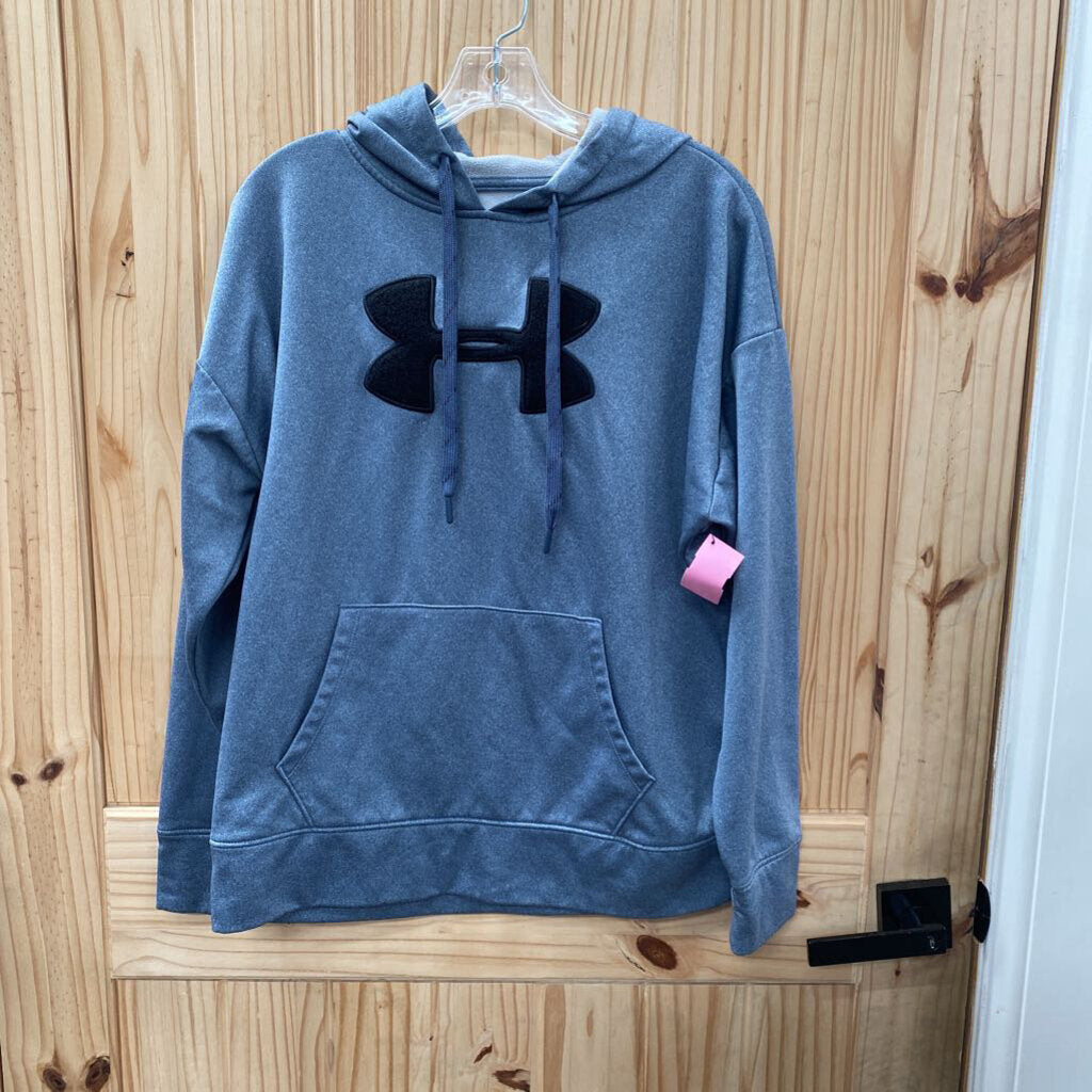 UNDER ARMOUR HOODIE GREY/BLK M