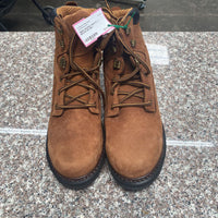 MENS GEORGIA BOOTS LT BROWN 8M NEW