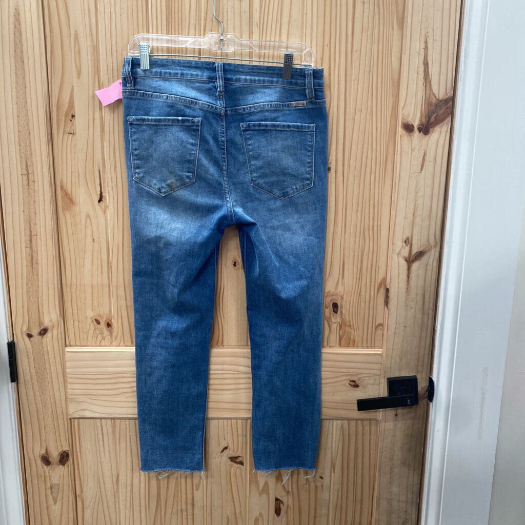 WOMENS KANCAN DENIM DIST. JEANS 29