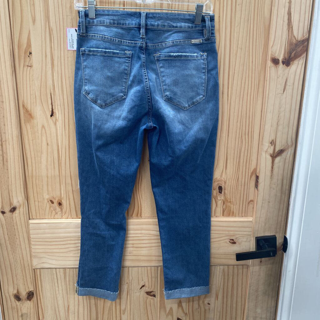 WOMENS KANCAN DENIM DIST. JE ANS 28