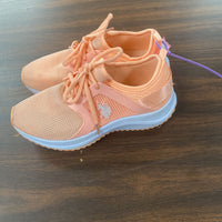 WOMENS US POLO BRIGHT ORANGE SHOES 7.5