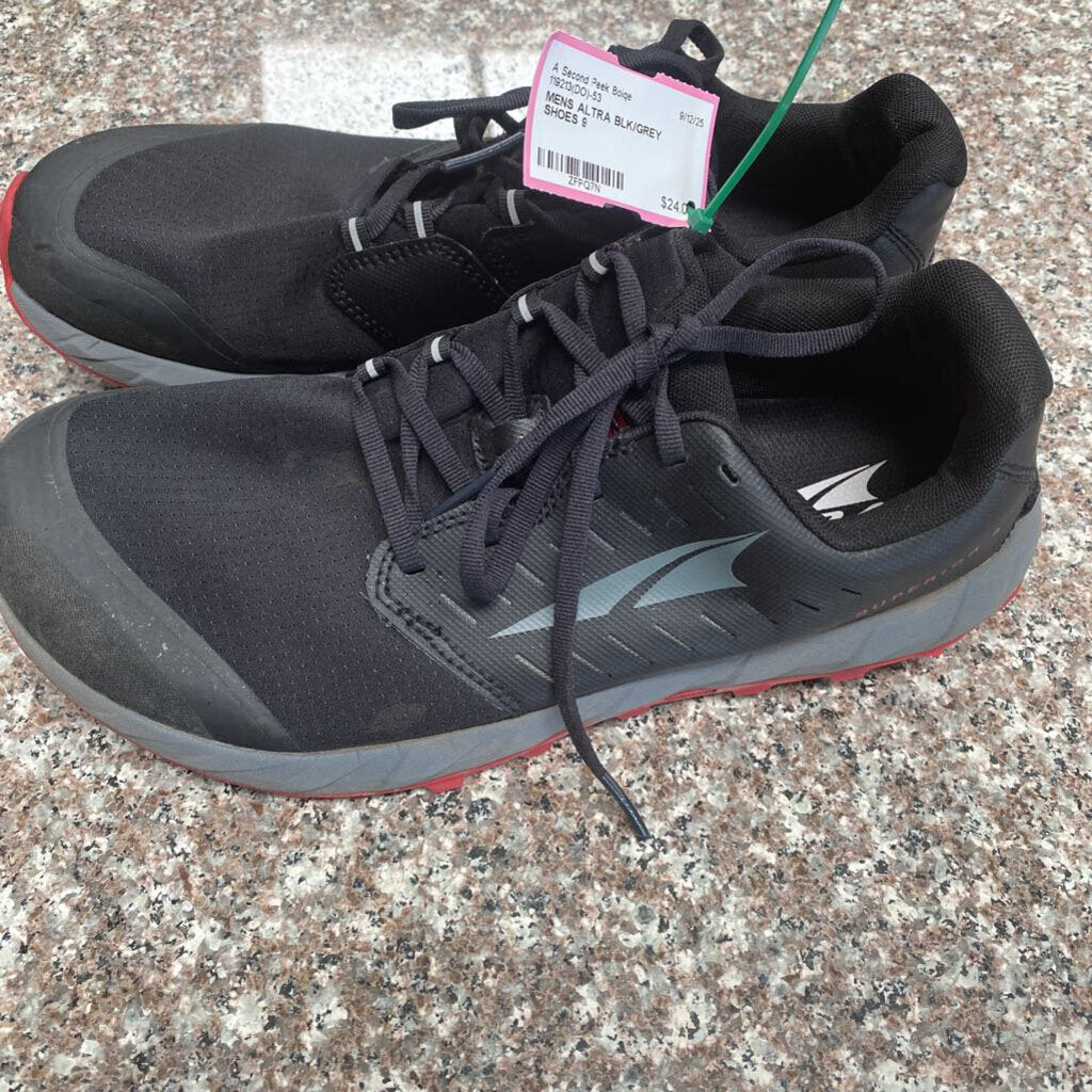 MENS ALTRA BLK/GREY SHOES 9