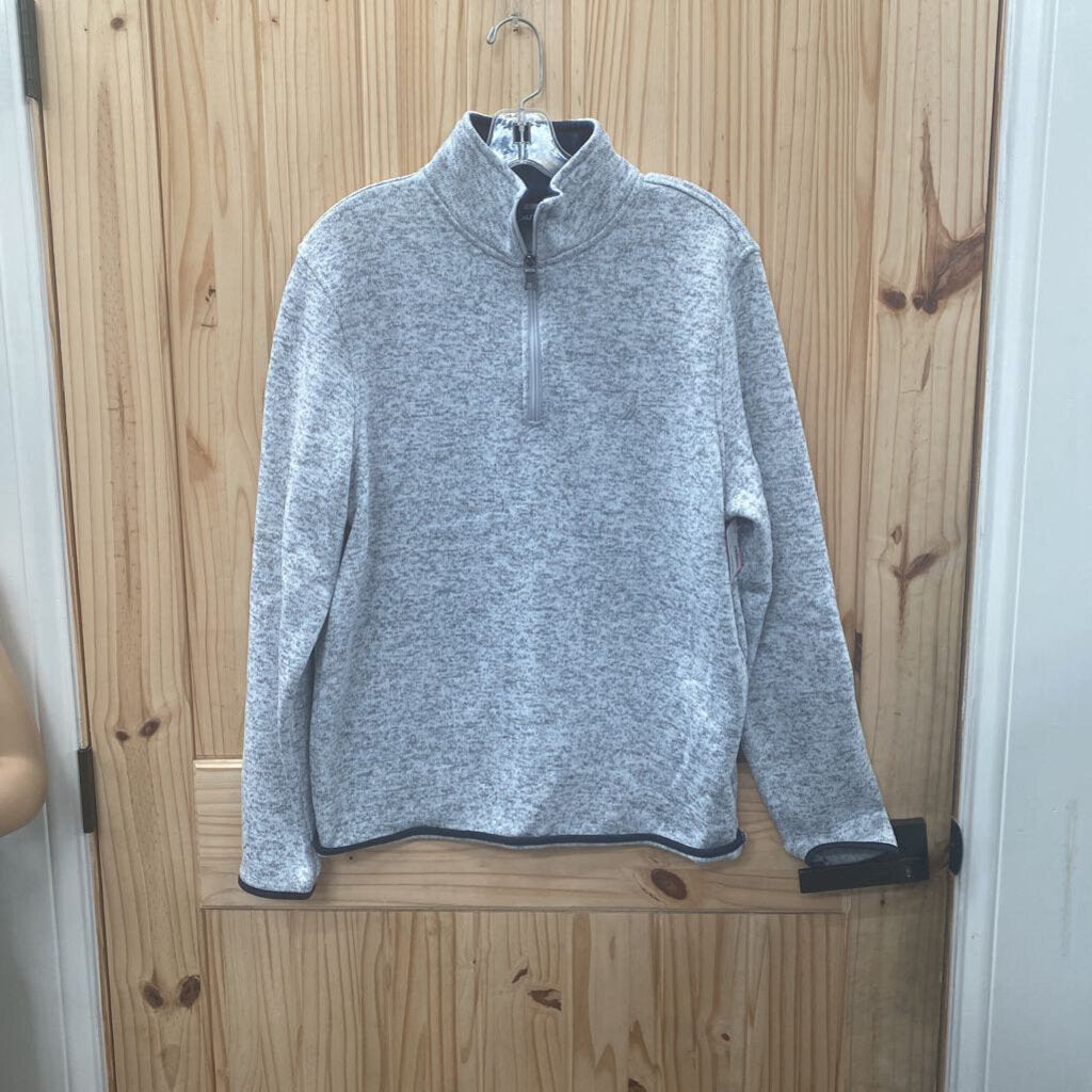 MENS NAUTICA LT GREY PULLOVER M
