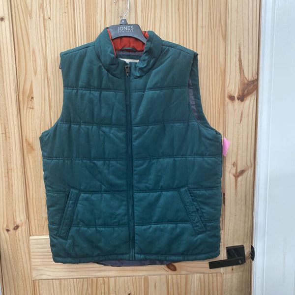 MENS WEATHERPROOF VINTAGE DK GREEN VEST XL