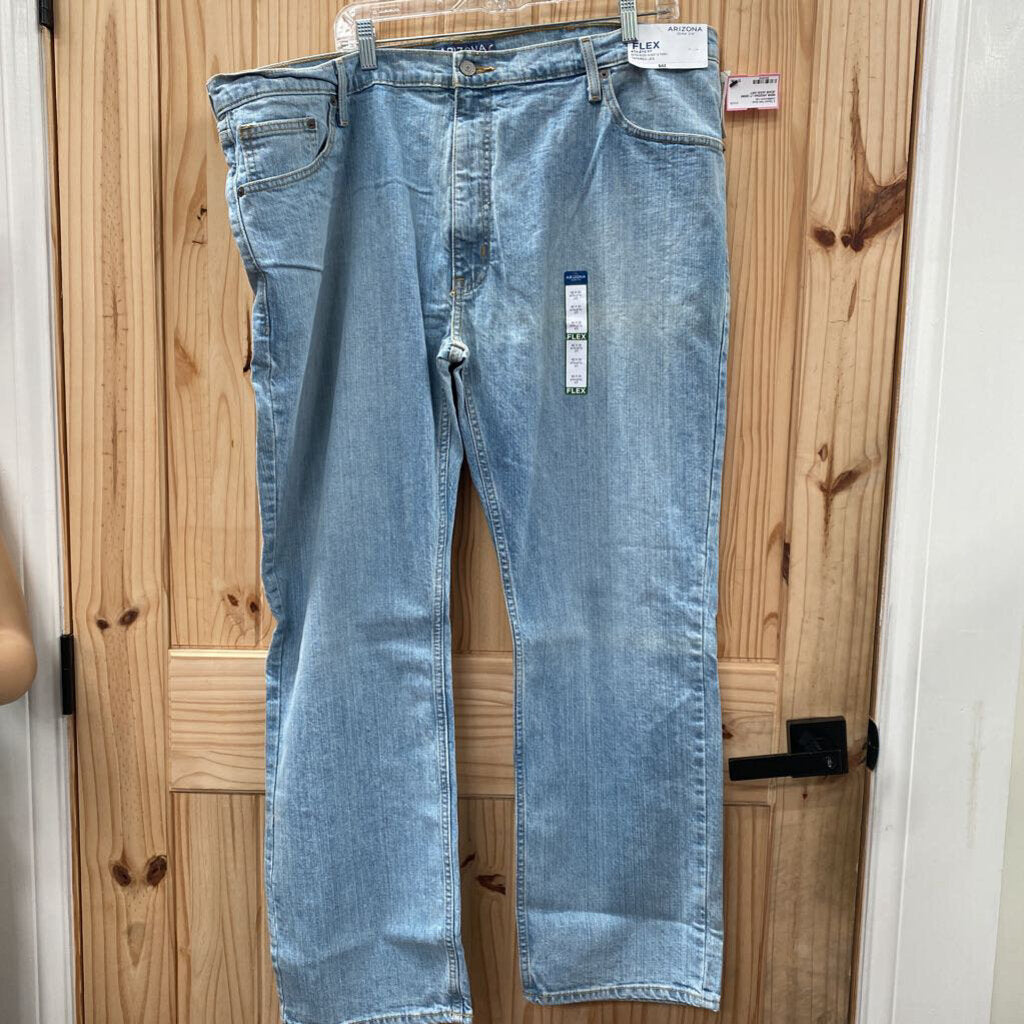 MENS ARIZONA LT DENIM JEANS 42X30 NWT