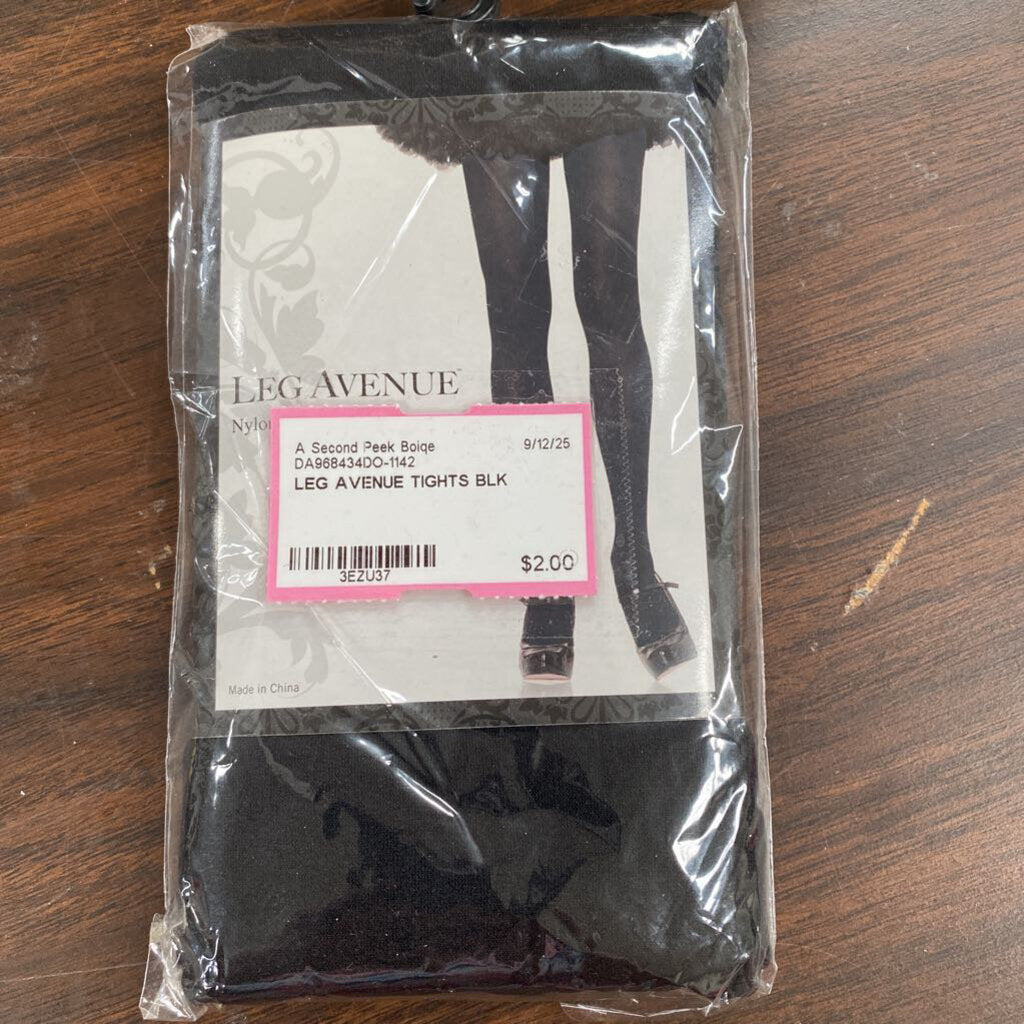 LEG AVENUE TIGHTS BLK