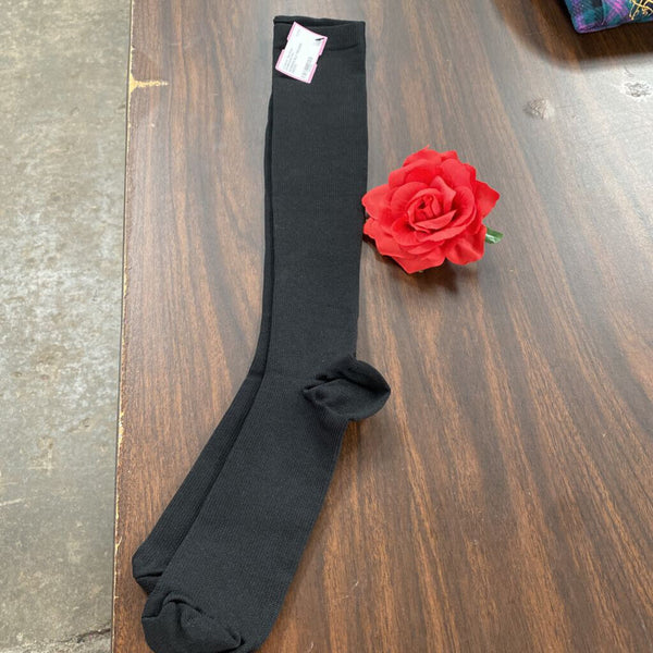 WOMENS BLK TROUSER SOCKS