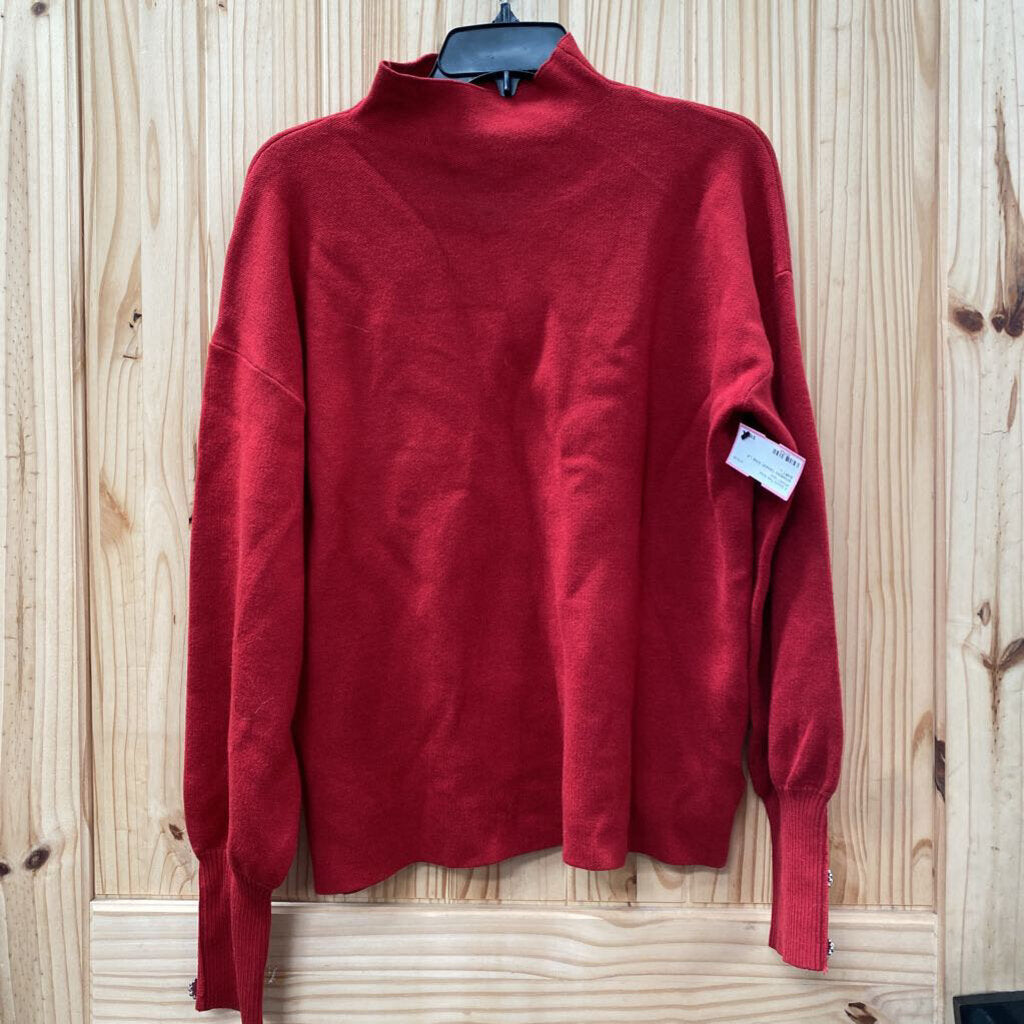 WOMENS TAHARI WINE LS SHIRT L