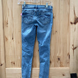 GIRLS JUSTICE LT DENIM JEANS 10