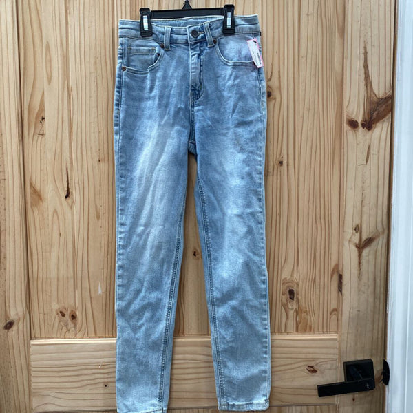 GIRLS EVSIE LT DENIM JEANS 10 LONG